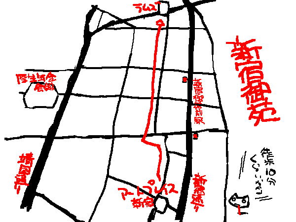�����Y�z�[���ƃA�[�g�v���C�X�V�h�̈ʒu�֌W