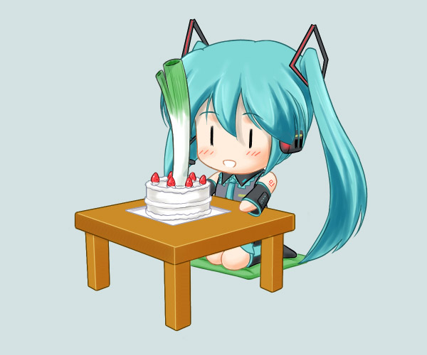 ミクさん1周年